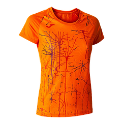 Футболка бігова жіноча Joma ELITE IX помаранчева 901647.886 (М)