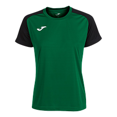 Футболка жіноча Joma ACADEMY IV зелено-чорна 901335.451 (XS)