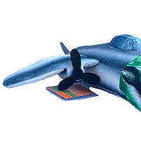 М`яка іграшка Bombardiro Crocodilo Бомбардиро Крокодило Україна плюш 48*43*11см (00515-94), фото 4