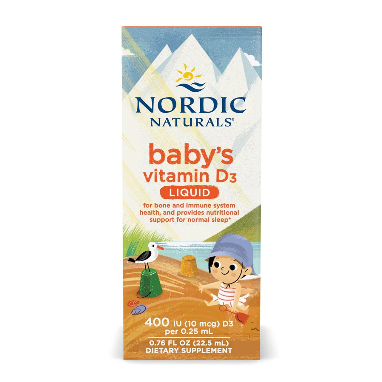 Baby's Vitamin D3 Liquid - 22.5 ml, фото 1