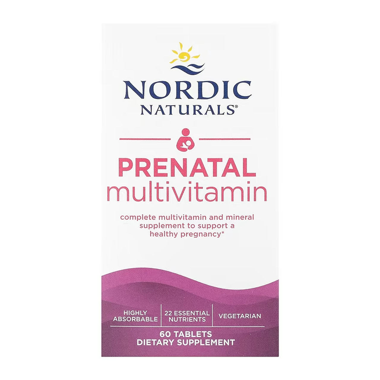 Prenatal Multivitamin - 60 tabs, фото 1