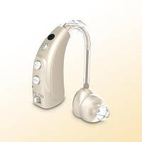 Перезаряджуваний слуховий апарат для літніх людей, цифровий слуховий підсилювач Delmicure для дорослих