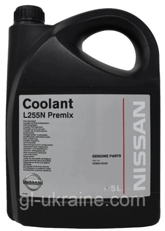 Антифриз Nissan L255N Premix (-38C) синій, 5л (KE90200045)