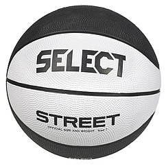 М'яч баскетбольний SELECT Street Basket v23 (126) біло/чорний (розмір 5)