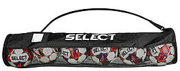 Сумка для м'ячів SELECT Tube for 6 balls (010) чорний, one size