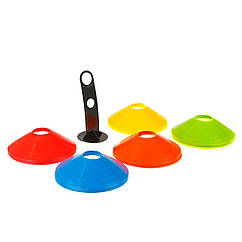 Фішки тренувальні (комплект 5 кольорів 50 шт)