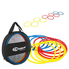 Кільця тренувальні (комплект 12 шт, 3 кольори, 40см) + сумка