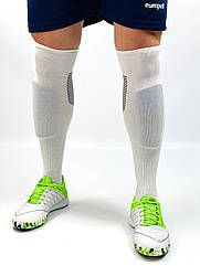 Гетри футбольні Europaw 1701 біло-чорні (40-44)