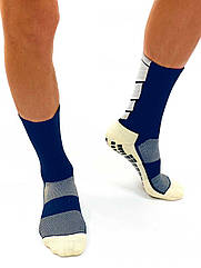 Шкарпетки тренувальні Europaw довгі темно-сині (41-45)