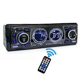Автомагнітола JSD-8808 ISO 1din FM+2xUSB+microSD+AUX+Bluetooth з пультом ДУ 4х50W Black (3_07102)