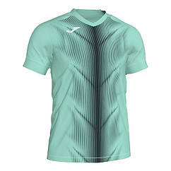Футболка бігова Joma OLIMPIA 101370.401 зелено-чорна (2XS)