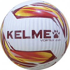 М'яч футбольний Kelme HYBRID біло-червоний 8301QU5080.9107 (розмір 4)
