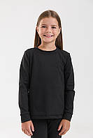 Підліткова термобілизна для дівчинки на зріст 152 - 164 Без Бренду, чорний теплий комплект термобілизни на дівчинку
