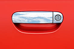 Накладки на ручки (4 шт., нерж.) для Ауди A6 C5 1997-2001 рр