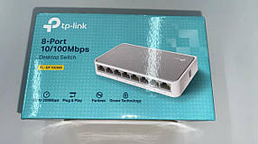 TP-Link TL-SF1008D – 8-портовий настільний комутатор Fast Ethernet