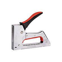 Степлер будівельний для скоби 11,3*0,7*4-10 мм, металевий корпус, STORM INTERTOOL RT-0121