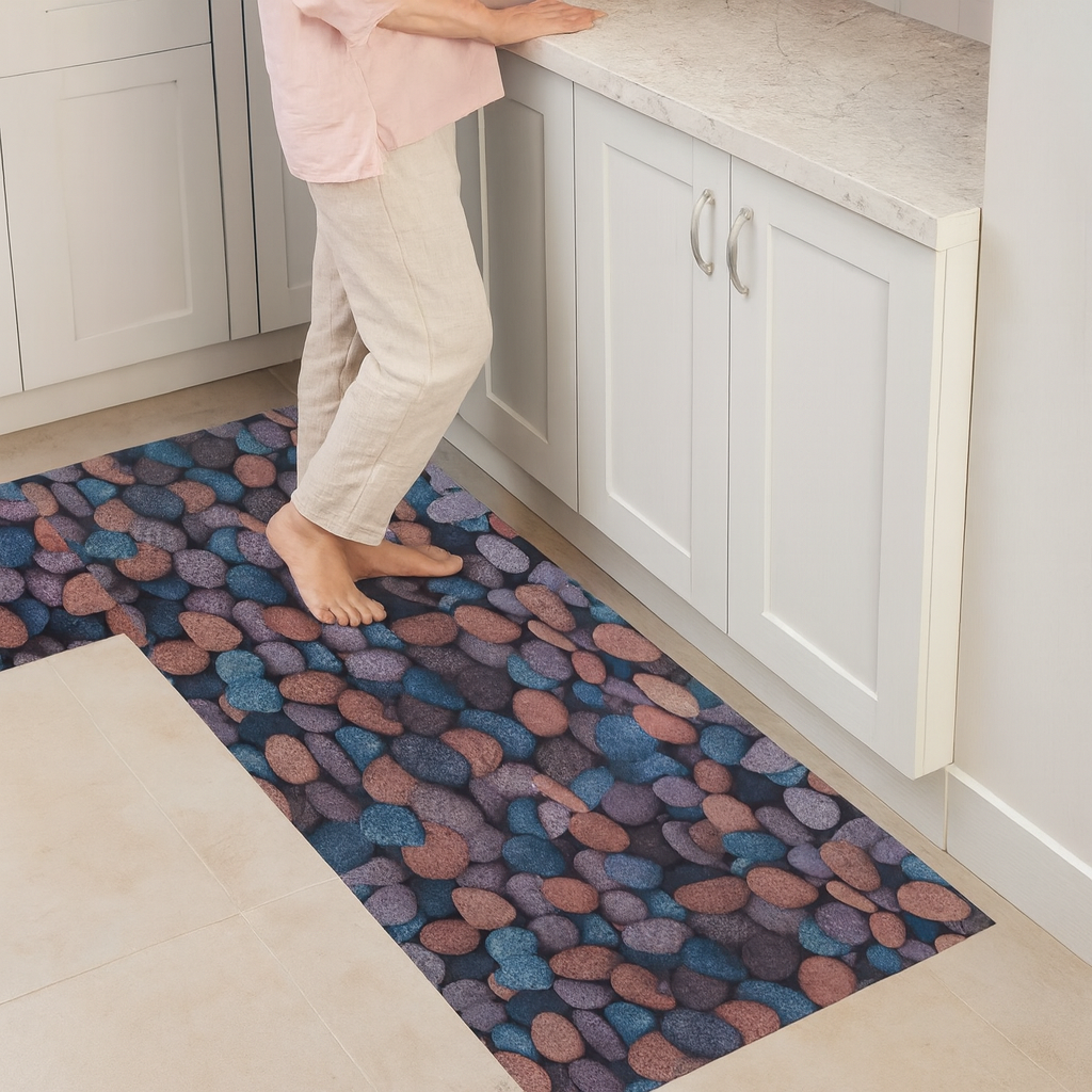 Універсальний Килимок ПВХ на гумовій основі, ширина 80 см на метраж, фото 1