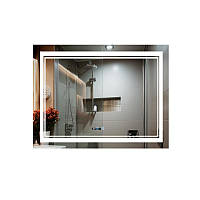 Дзеркало Qtap Cardinal 1000х800 з LED-підсвічуванням Touch, з антизапотіванням, з димером, рег. темп. кольору