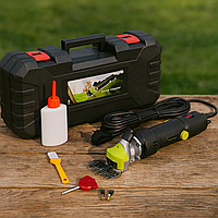 Машинка для стрижки овець N1J-MYR-76F, 220V, 850W, 1000–2800 об/хв, електрична, з кейсом у комплекті