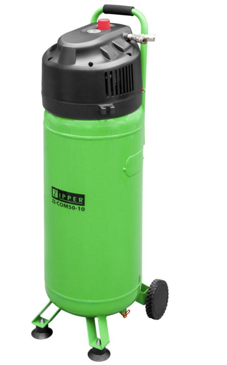 Компресор безоливний Zipper ZI-COM50-10, фото 1