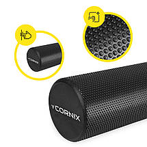 Масажний ролик Cornix EVA+ 45 x 15 см (валик, ролер) XR-0305 Mint Poland, фото 5