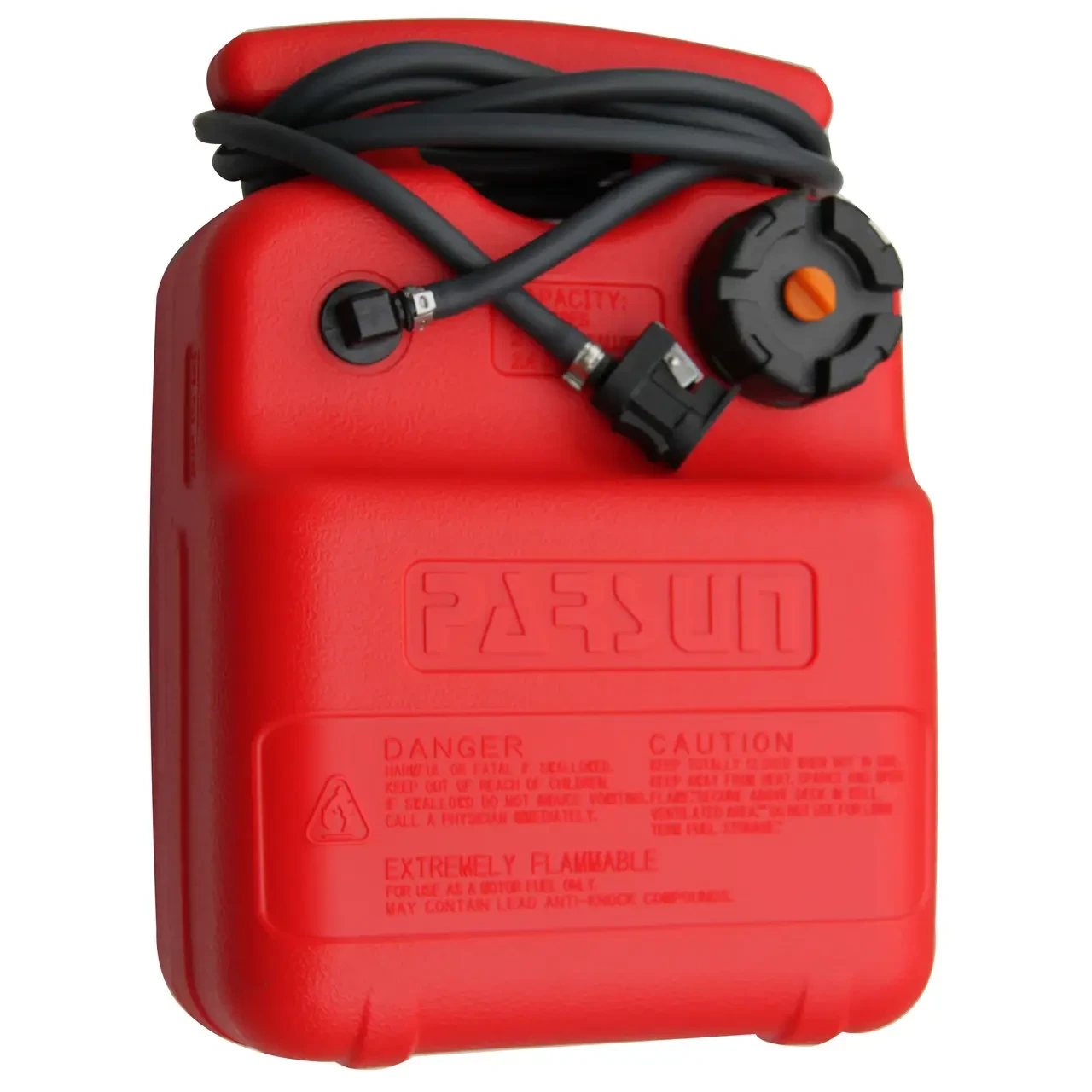 Бак паливний для човнового мотора Parsun 9 л у комплекті з грушею, фото 1