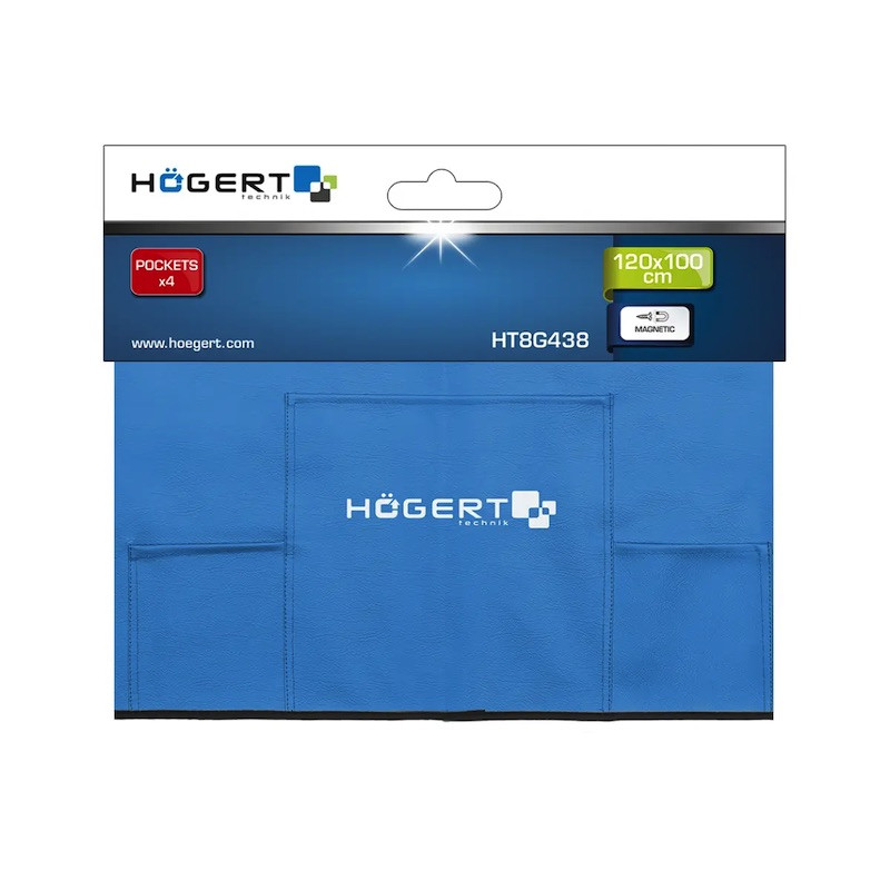 Захисний магнітний килимок для майстерні 120х100 см Hogert артикул (HT8G438), фото 1