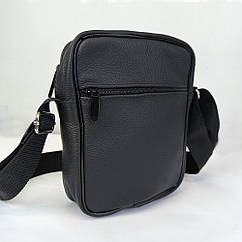 Якісна чоловіча сумка з натуральної шкіри, сумка месенджер, шкіряна барсетка, сумка через плече