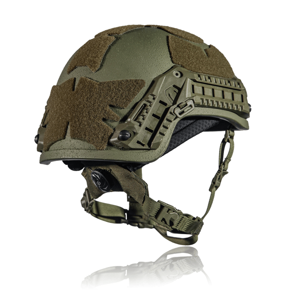 Балістичний шолом Sestan-Busch Helmet NIJ IIIA BK-ACH-HC Оливковий (Ranger Green) - M (53-57), фото 1