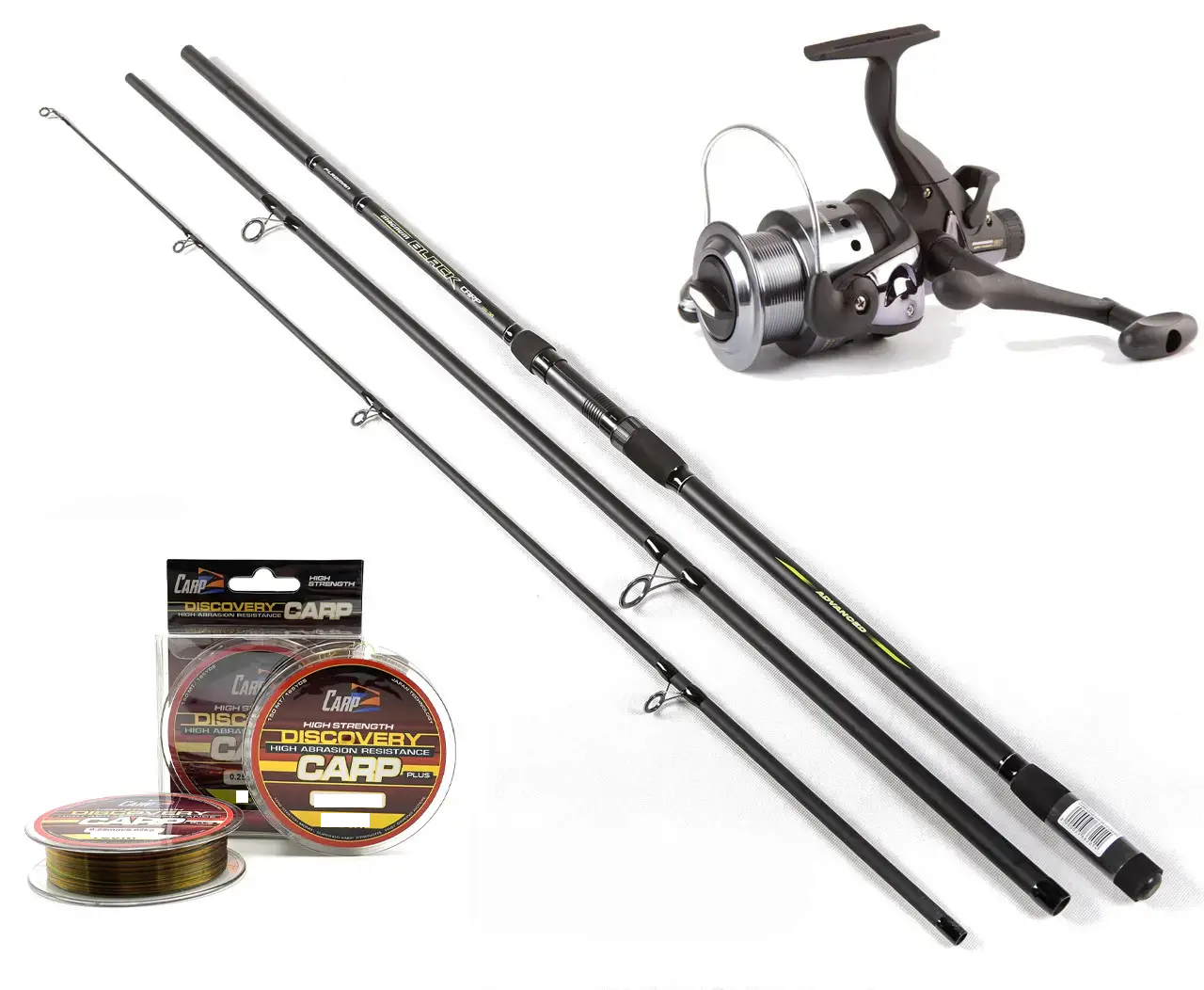 Карповий набір Flagman MAGNUM CARP Вудлище 3,30м Котушка 6000 Лісочка 300 м