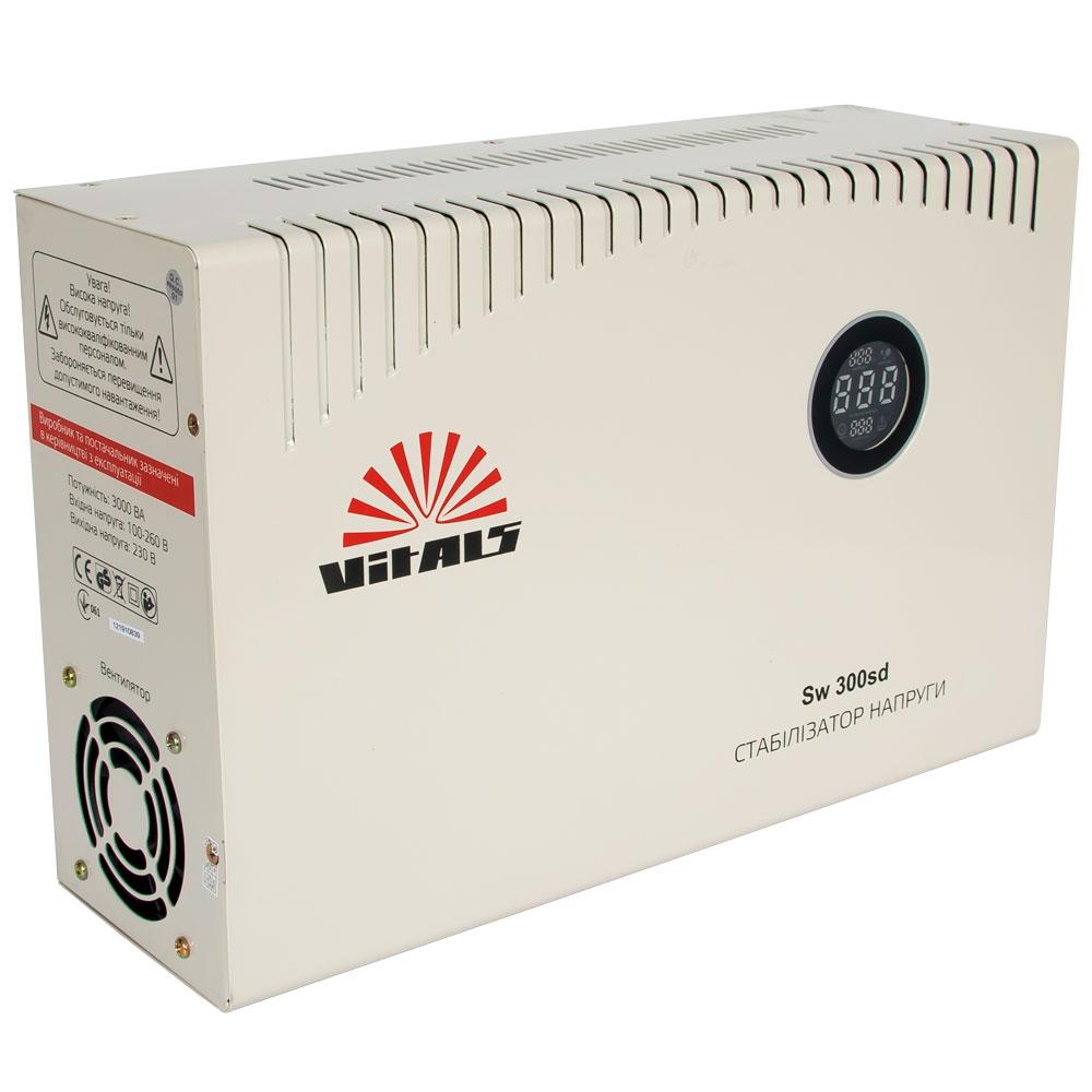 Стабілізатор напруги Vitals Sw 300sd, фото 1