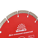 Диск алмазний Vitals сегментний 180х22.2х7 мм, фото 2