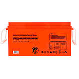 Промисловий акумулятор MAXION MXBP-OT 155-12 GEL (12V, 155Ah, +/-), фото 4