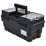 Ящик для інструментів Vitals Master з металевими замками 15" TBM-374, фото 4
