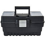 Ящик для інструментів Vitals Master з металевими замками 15" TBM-374, фото 8