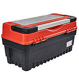 Ящик для інструментів Vitals Master з металевими замками 22" TBM-547 Alu, фото 2