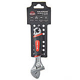 Ключ розвідний 150 мм (0–24 мм) CrV Vitals Master, фото 2