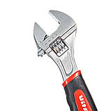 Ключ розвідний 150 мм (0–24 мм) CrV Vitals Master, фото 4