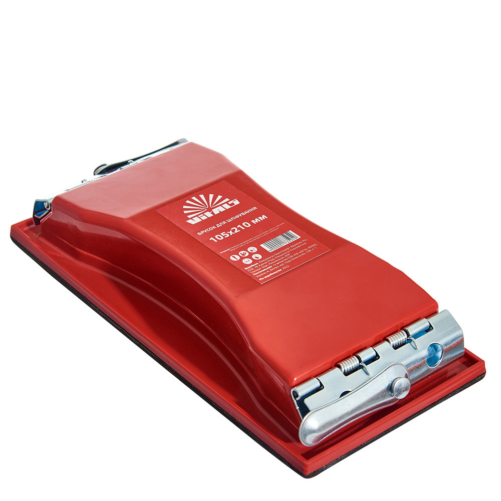 Брусок для абразивної сітки Vitals 105х210 мм, фото 1