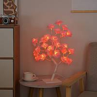 LED-лампа настільна Рожева троянда NNG 24 LED тепле світло 220V (44897-NNG-05_277)