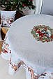 Новорічна кругла гобеленова скатертина Carousel ТМ ПРОВАНС, фото 4