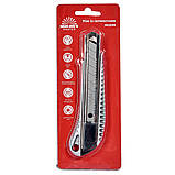 Ніж сегментний 18 мм металевий Vitals Master, фото 5