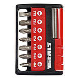 Набір біт з тримачем 7 предметів Vitals Master, фото 2