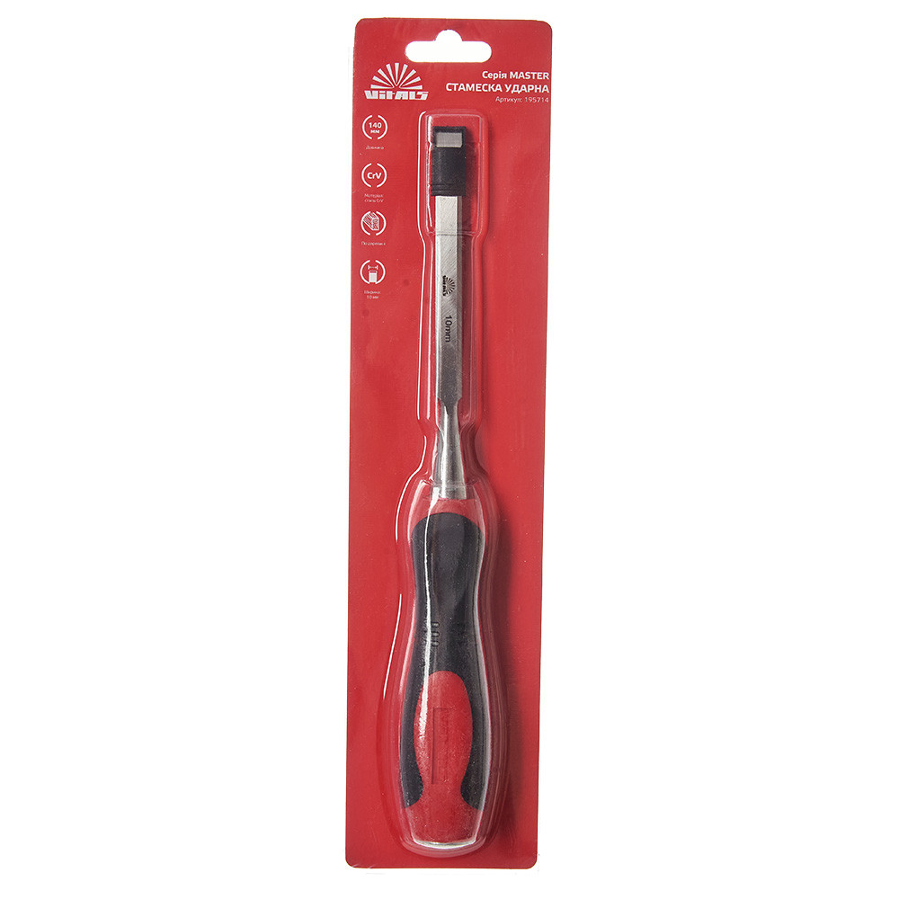 Стамеска 10×140 мм Vitals Master, фото 1