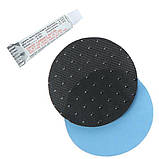 Килимок самонадувний NILS CAMP NC4340, 195 х 60 х 5 см - сіро-блакитний, фото 9