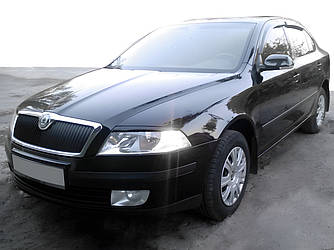 Вітровики LiftBack (4 шт, HIC) для Skoda Octavia II A5 2006-2010 рр від VLF комп.