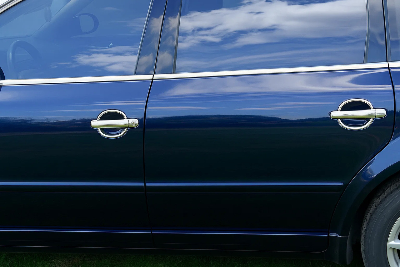 Мильнички  4 шт  нерж  для Volkswagen Polo 2001-2009 рр