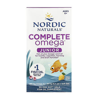 Complete Omega Junior - 90 mini softgels