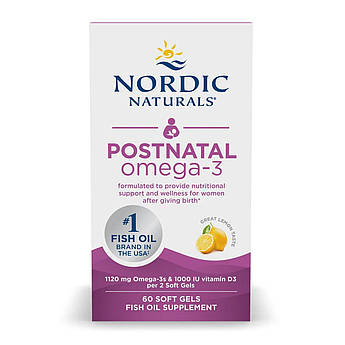 Postnatal Omega-3 - 60 softgels