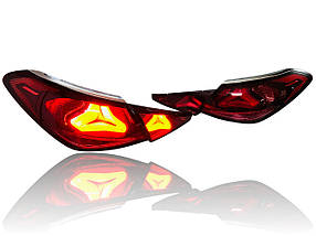 Задні ліхтарі ( стиль мерседес E-клас W214 ) на мерседес C-клас W206 2021-2025 року